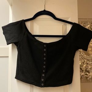 Re:Named Snap Crop Tee